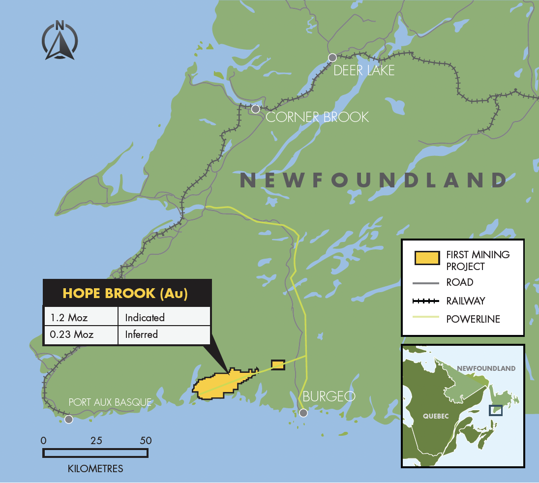 Hope Brook Property Map